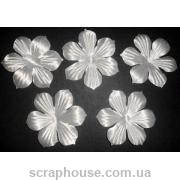 Цветы для скрапбукинга лилия белая