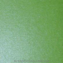 Картон дизайнерский зеленый с перламутром