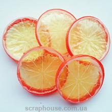 Апельсиновая долька декоративная