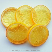 Лимонная долька декоративная